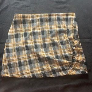 Plaid Skirt